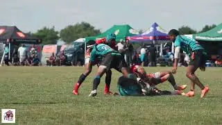 Tauvu UK 7S 2025. 4th Quarter Final Match between Namosi and Marlborough 7s.