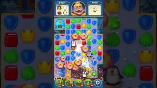 Royal Match Extremely Hard Level 12686 - 12687 - 12688 - 12689 - 12690 Area 145 Winter Market