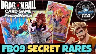 Set 9 SECRET RARES REVEALED! Dragonball Super Fusion World Dual Evolutions Reveals