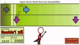 Super crazy guitar maniac deluxe 2 Super Mario World Rock