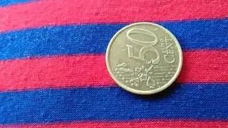 50 Cent Euro Coin of Ireland/Error Coin/yr 2022/ Most Valuable for Collectors Item.