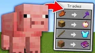 Minecraft But Pig Trade Gives OP Items 😱🔥