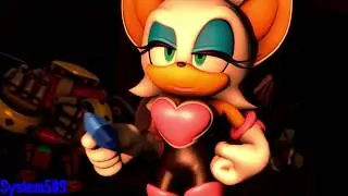 Rouge threatens Blaze (SFM comic remake)