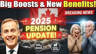 Canada Pension Boost 2025 💵 | CPP Enhancements, OAS Raise + Student Benefit Details Inside!