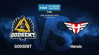GODSENT vs Heroic | Highlights | IEM Winter 2021