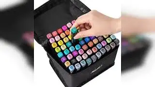 Review: Kit 2 Livros Para Colorir + Kit 100 Canetinhas Ponta Dupla
