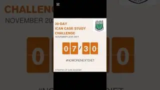 День 7: ПОВТОРЕНИЕ (с 1-го по 6-й день) #NOMORENEXTDIET #icancasestudy