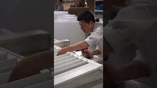 From Order to Installation | Custom Plantation Shutters Manufacturing Process #shutter #factory