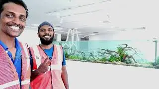 Longest planted aquarium in south India