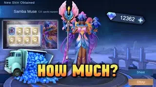 SAMBA MUSE'S SUMMON | LET'S DRAW PHARSA SAMBA MUSE SKIN? HOW MUCH? - Mobile Legends Bang Bang