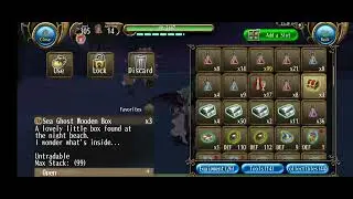 Toram Online - open Sea Ghost Wooden box