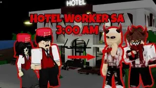 HOTEL WORKER SA 3AM BROOKHAVEN!! (BROOKHAVEN RP TAGALOG)
