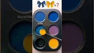 Color Palette / Deep Ocean Blue + Soft Lavender Purple + Golden Mustard Yellow | Ocean Lavender Glow