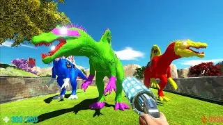 FPS DEATH RUN with ALL WEAPONS - Animal Revolt Battle Simulator