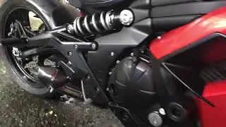 Ninja 650 Akrapovic Exhaust Sound