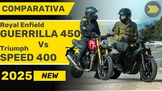 Comparativa Triumph Speed 400 vs Royal Enfield Guerrilla 450 💥 Duelo Imperial A2 💥