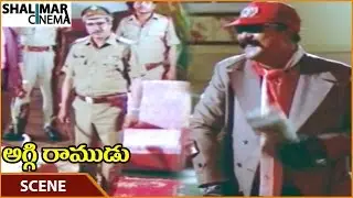 Aggiramudu Movie || Police Arrest Pradeep Shakti For Killing Babumohan || Gouthami || Shalimarcinema