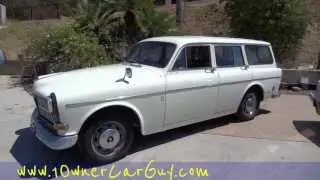 Volvo Amazon 122S Station Wagon Test Diagnosis Repair Drive ~ Find and Fix Problem Video