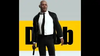 DHDb idris elba james bond 3d animation