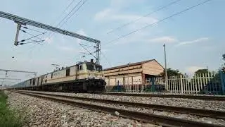 12018 Dehradun Shatabdi Departing Haridwar With Quick Acceleration!!