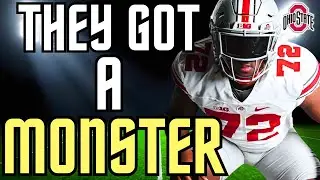Carter Lowe Is A MONSTER | 4⭐️ Ohio State Buckeyes Offensive Tackle Recruit - Highlights