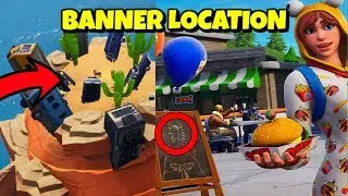 Season 7 WEEK 6 SECRET BANNER LOCATION in Fortnite