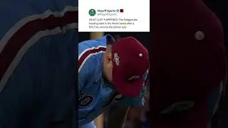 BRUTAL error cost the Phillies their season #dodgers #phillies #baseball #mlb #playoffs #wildending