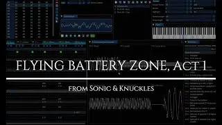 FLYING BATTERY ZONE, ACT 1 - Sonic & Knuckles | Recreation in Furnace [YM2612]