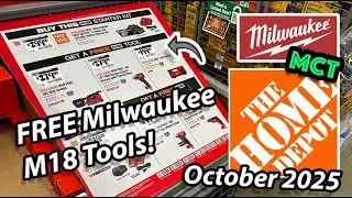 БЕСПЛАТНЫЕ инструменты Milwaukee M18!