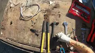 Scrap Metal Recycling Cleaning up the Scrap Metal Laydown Yard