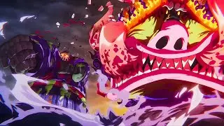 Emeth (Iron Giant) Punches Saint Marcus| Gear 5 Luffy & Bonney vs Saint Marcus Mars - One Piece AMV