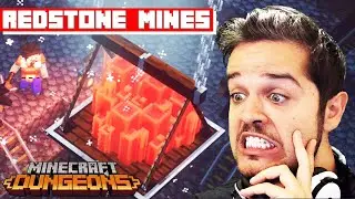 NEW Redstone Mines Level! Minecraft Dungeons Multiplayer #1