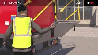 Видео оператора колонного подъемника DEL TL1000