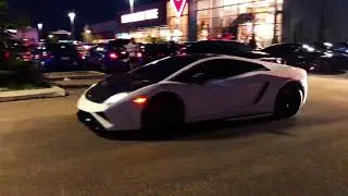 Saturday car meet in Edmonton