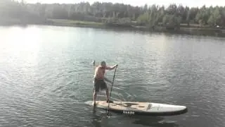 SUP. Доска с веслом.