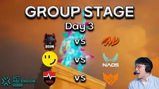 BME vs MTV | RID vs NAOS | NS vs FS - VCT Pacific Ascension Day 3 - #VCTWatchParty !discord