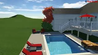 Small pool with Jump Rock and Waterfall