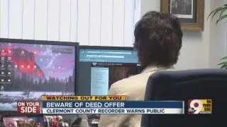 Warning about deed scam