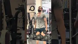 Dumbbell Lateral Raise for Lateral Deltoid.