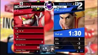 Illusory | Pyro (Incineroar) vs. Simple Soul (Little Mac)