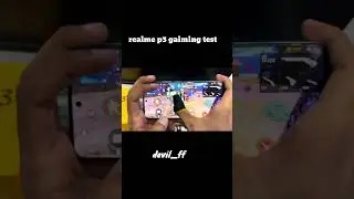 🙏Realme p3 gaming test handcame gamplay ll#realmep3gamingtest #viral #realmenewphone🙏