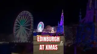 Edinburgh is beautiful all year round, but especially at Christmas time🎄#Scotland #Xmas #xmasmarket