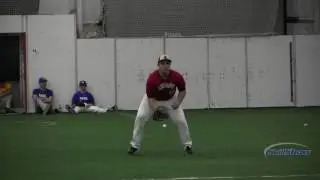 Baseball Indoor Video Sample:  LHP/1B - Maplezone
