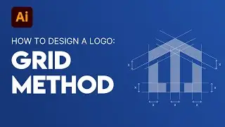 How to Design A LOGO using GRIDS - Real Client Project