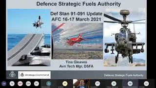UK MoD Aviation Fuels Committee Meeting - Day 1