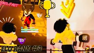 Made him rage quit in Roblox boxing beta elo rank fight!!!