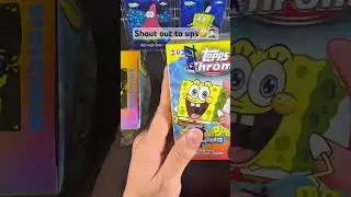 UPS MESSED UP MY BOX 😭 #spongebob #topps #spongebobsquarepants #sportscard #unboxing