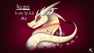Wings of Fire OC Speedpaint | Gift for Firefly the Mistwing