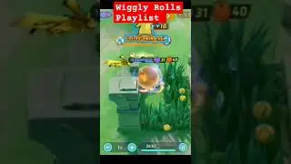 😂 Wiggly Double Rolls  | Pokemon unite most fun pokemon #pokemonunitefunny #pokemonunite #shorts