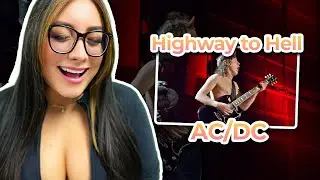 Millennial Girls FIRST Reaction to AC/DC - Highway to Hell (LIVE)